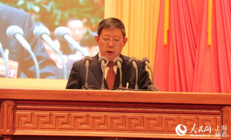 上海市十四屆人大四次會(huì)議開幕 楊雄作政府工作報(bào)告
