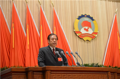 上海市政協(xié)主席吳志明報告工作