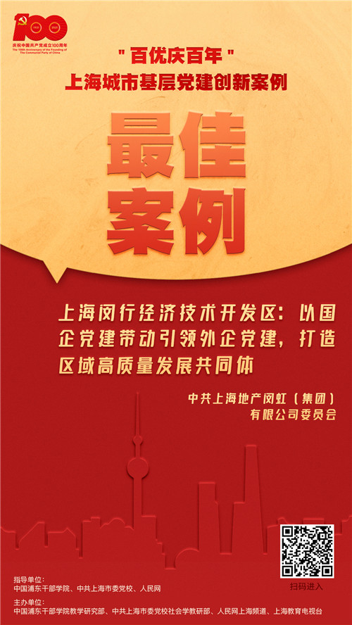 以國(guó)企黨建帶動(dòng)引領(lǐng)外企黨建中共上海地產(chǎn)閔虹委員會(huì)