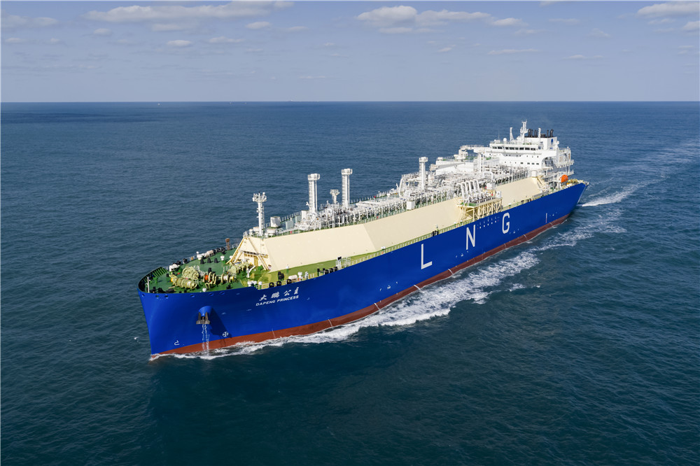 “大鵬公主”號在中船長興造船基地命名交付。張黎攝