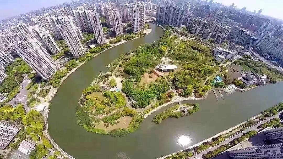 蘇州河流經(jīng)普陀區(qū)。普陀區(qū)委宣傳部供圖